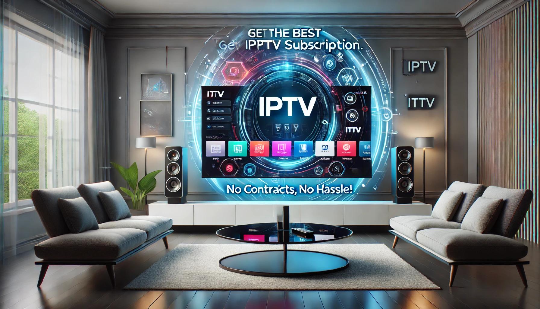 Get the Best IPTV Subscription: No Contracts, No Hassle!